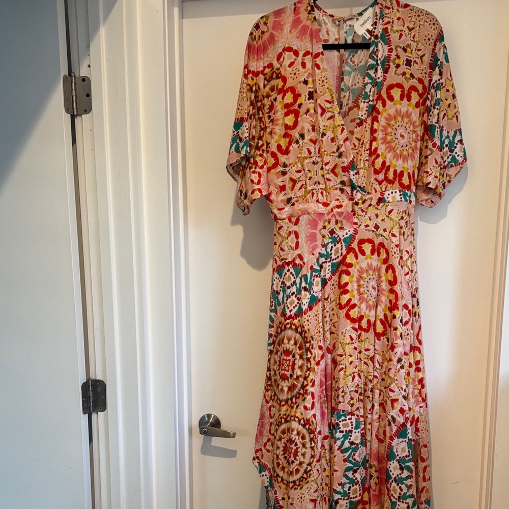 BA&SH Vibrant Multicolor Women's Dress. Size large. NWOT